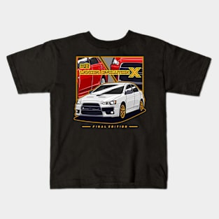 Lancer Evolution X Kids T-Shirt